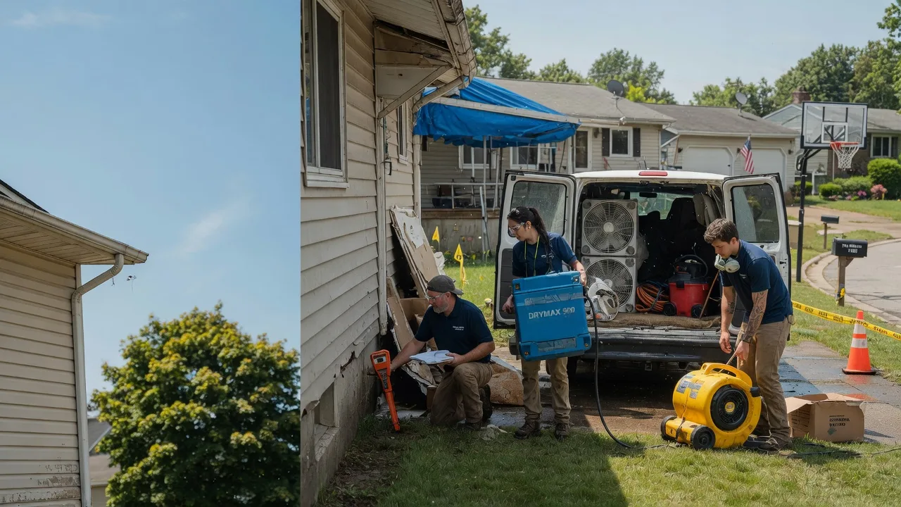 Ceiling Leak Cleanup in Palos Park, IL near me